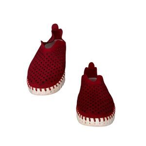 ILSE JACOBSEN TULIP shoes flats slip ons comfort flexible loafer Red 40 9